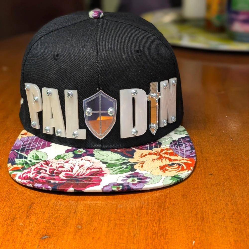 [Rare, Limited] Arsenic x Cyanide 🗡️Paladin🛡️ Purple Floral Snapback Hat | D&D